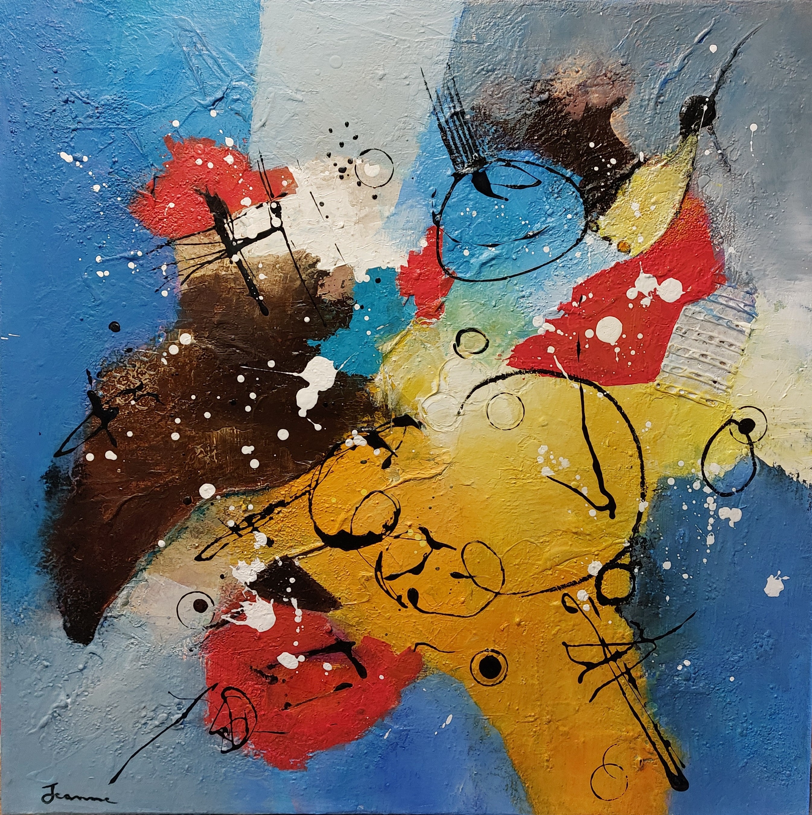 Jeanne, Réf 22-23 - Composition n° 52 Jeanne, Réf 22-23 - Composition n° 52