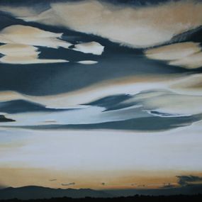 Painting, Crépuscule, Olivier Daumas