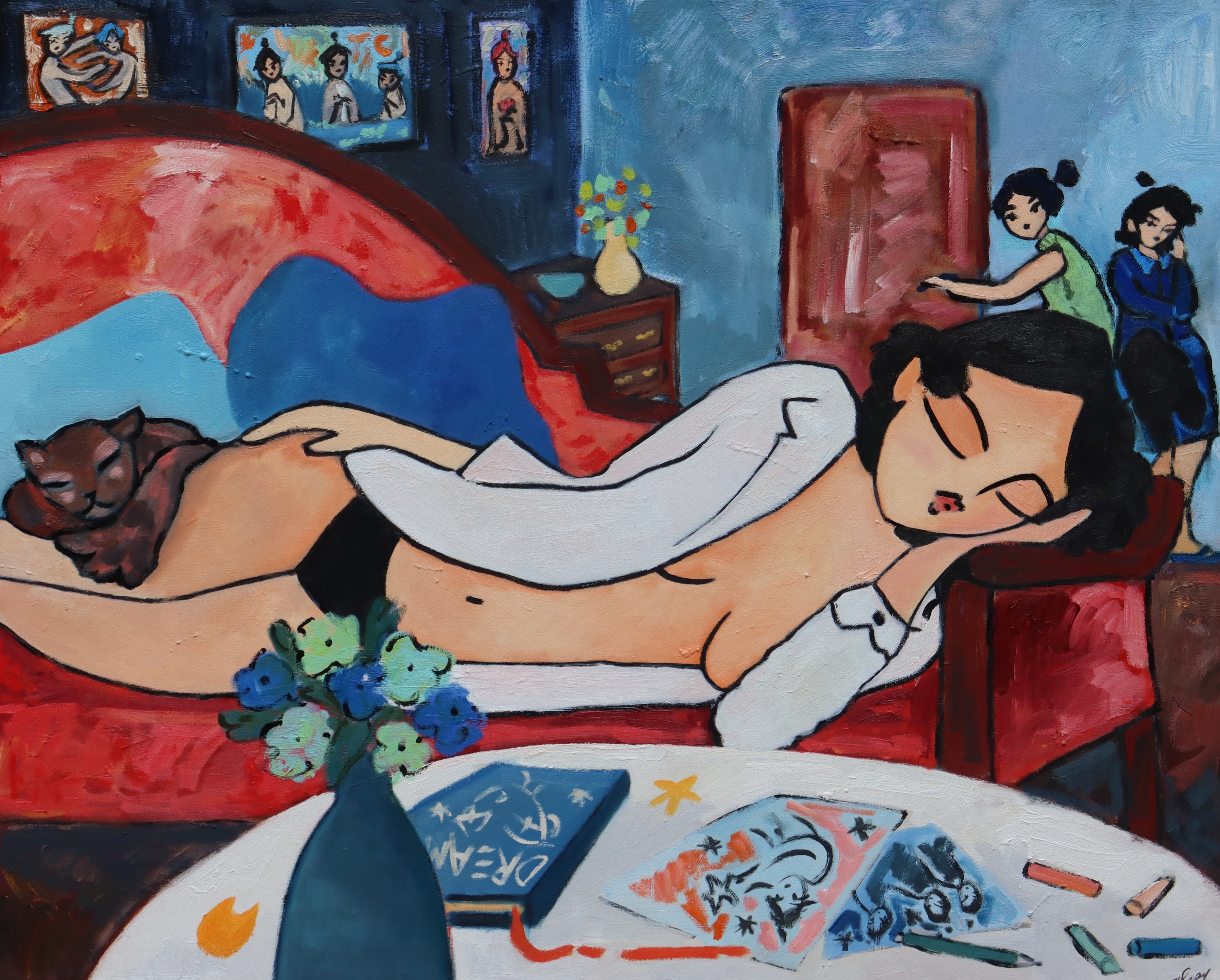 Etienne Quesnay, The nap Etienne Quesnay, The nap