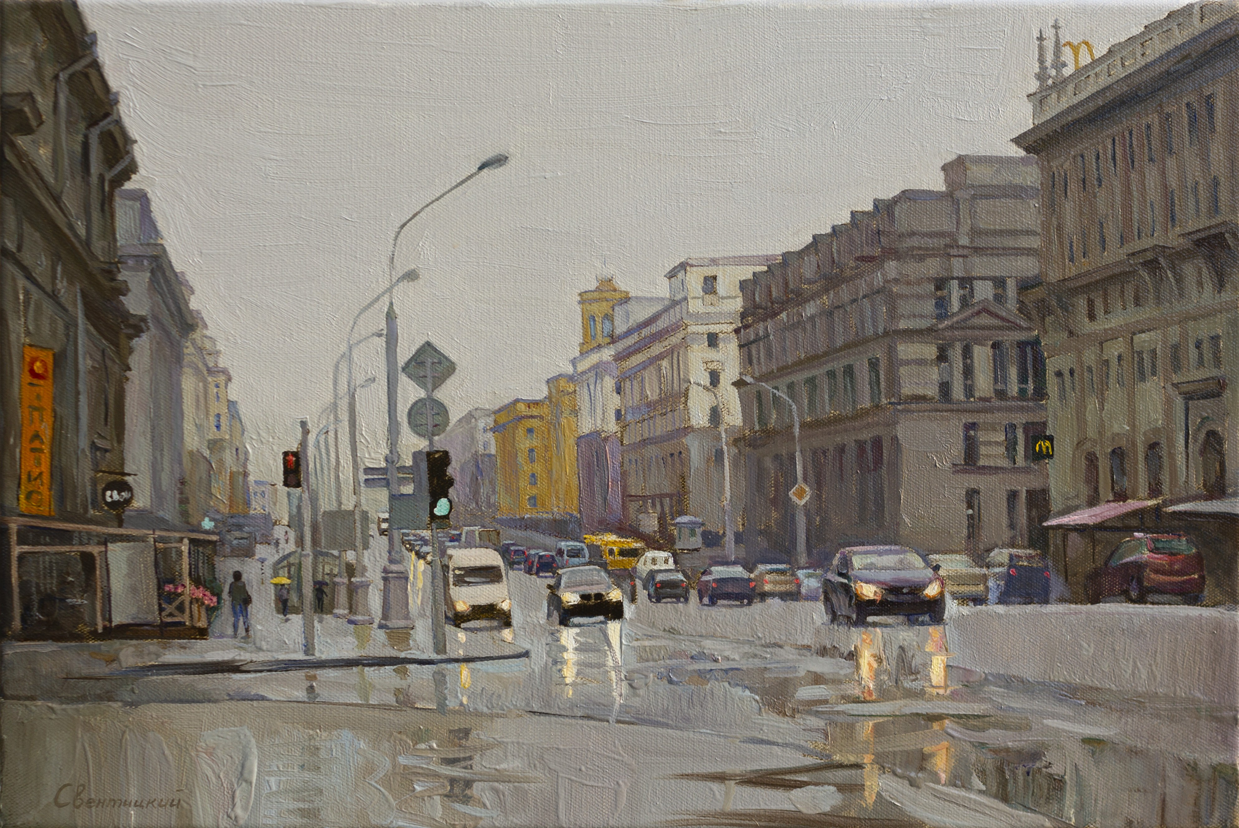 Igor Sventitski, Rainy city Igor Sventitski, Rainy city