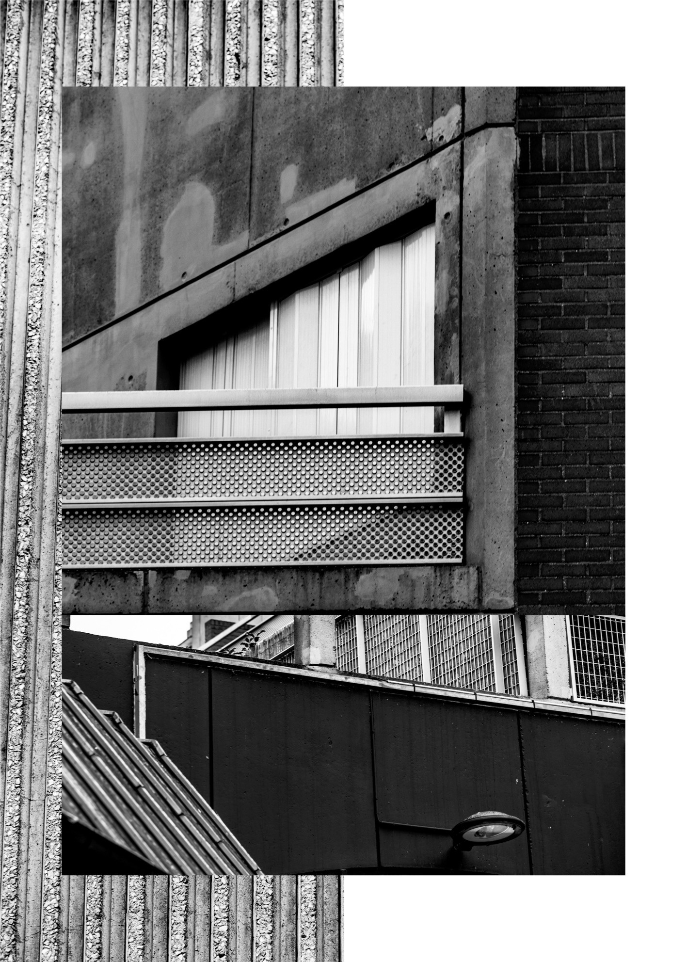 Claire Giraudeau, Urbain brutalisme - Photographie digigraphie Claire Giraudeau, Urbain brutalisme - Photographie digigraphie