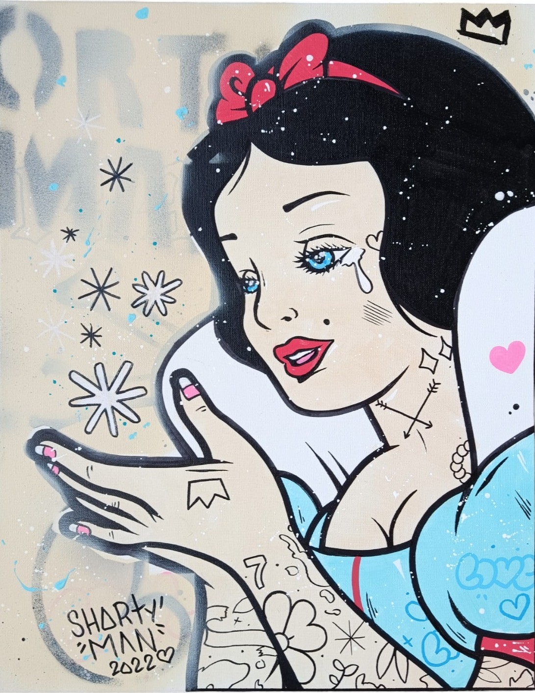 Shorty'man, Blanche neige Shorty'man, Blanche neige