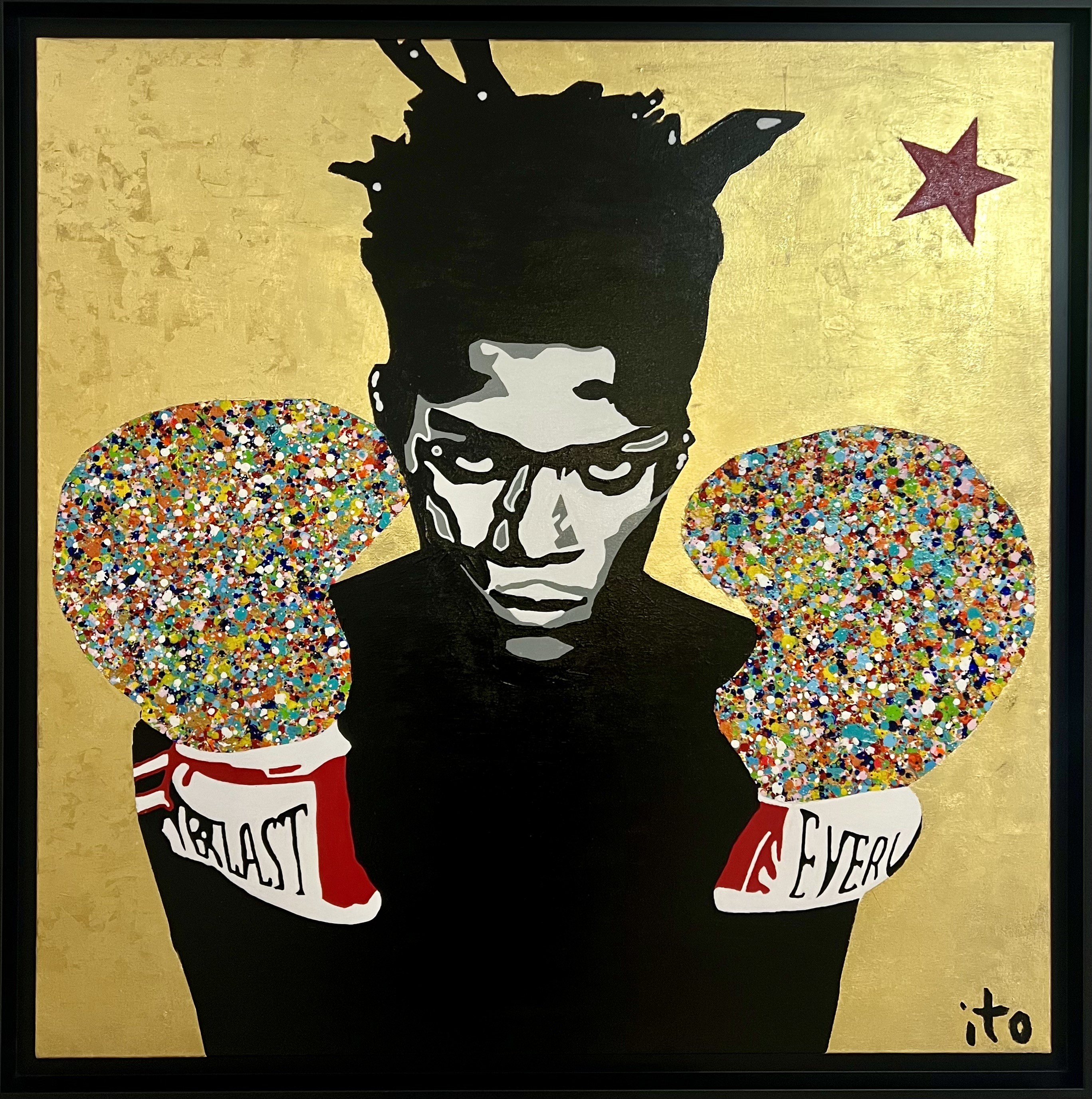 Ito Dubois, Golden Basquiat Boxing Ito Dubois, Golden Basquiat Boxing