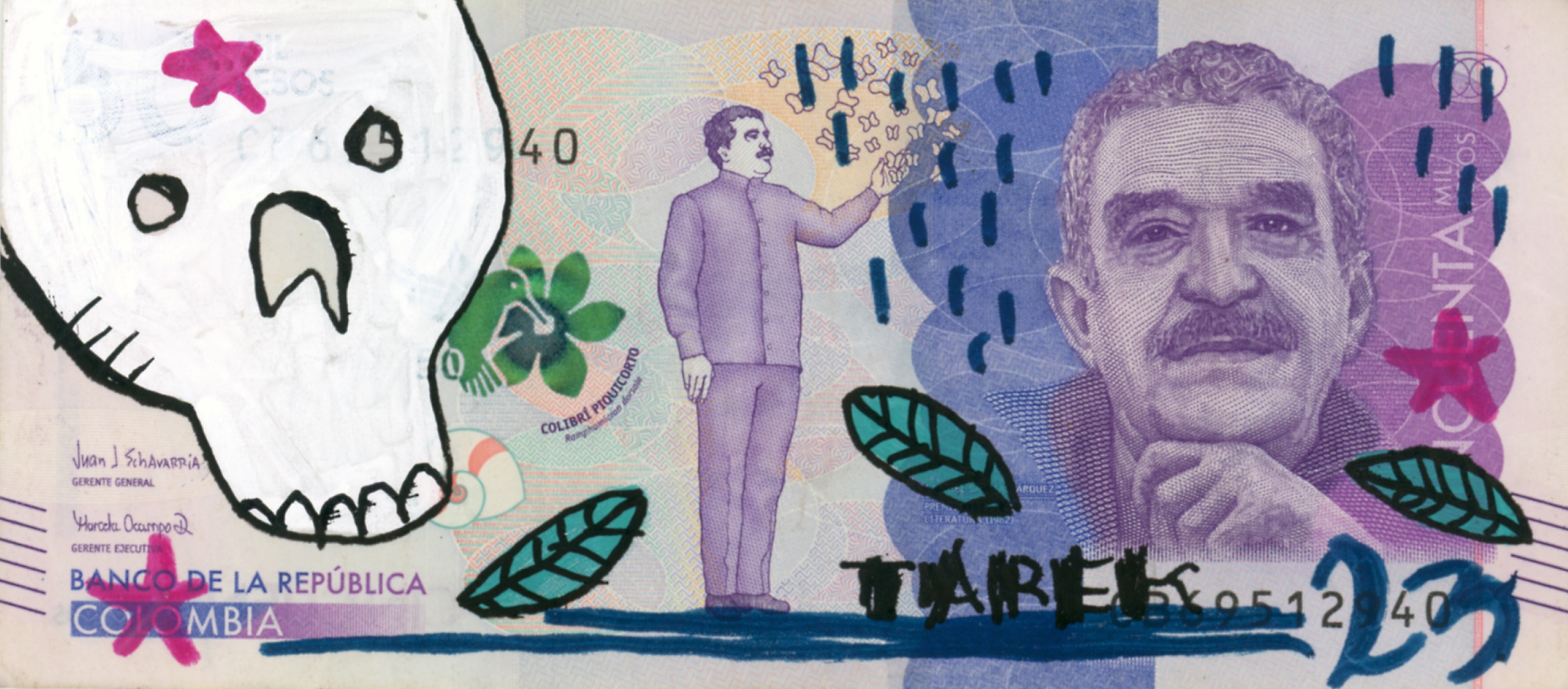 Tarek, Billet colombien #3 Tarek, Billet colombien #3