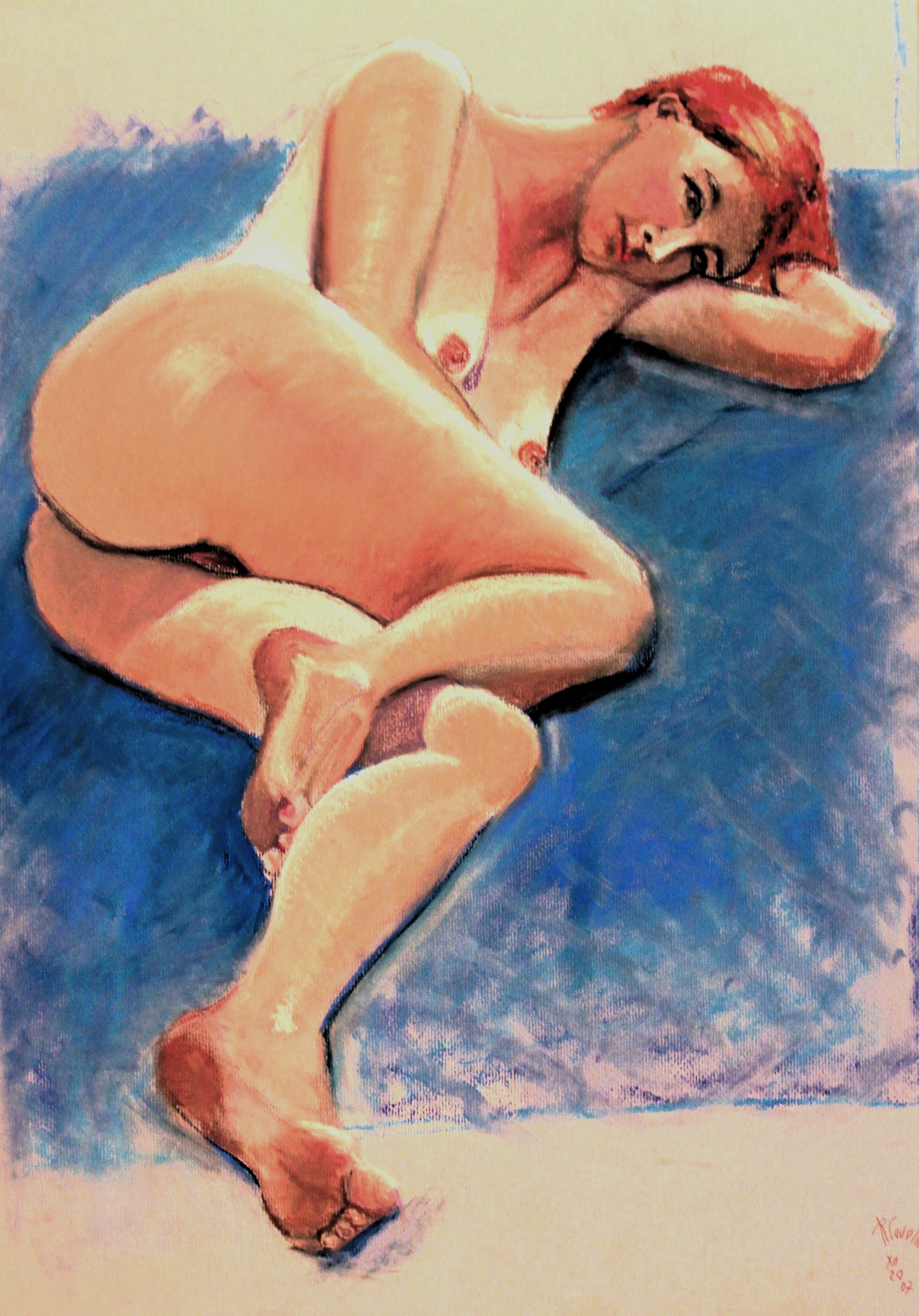 R. Cavalié, N° 614 ange bleu R. Cavalié, N° 614 ange bleu