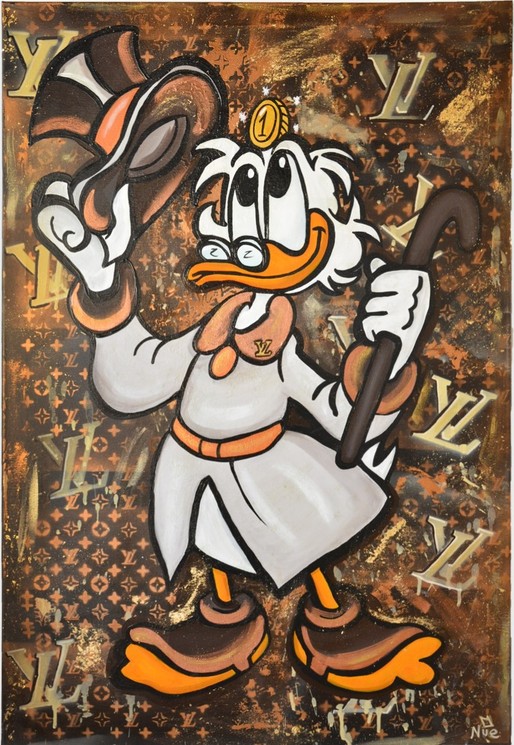 Cartoon Louis Vuitton Wall Art