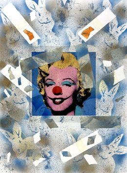 Painting, Marilyn clown n.4, Matilde Berretta