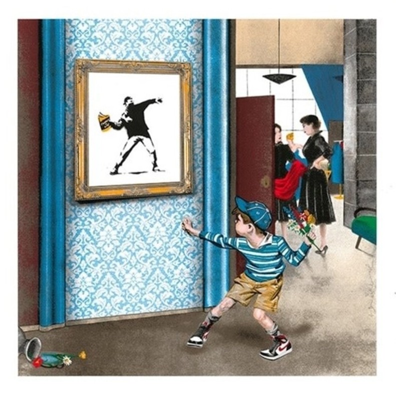 Mr Brainwash, Life imitates art Mr Brainwash, Life imitates art