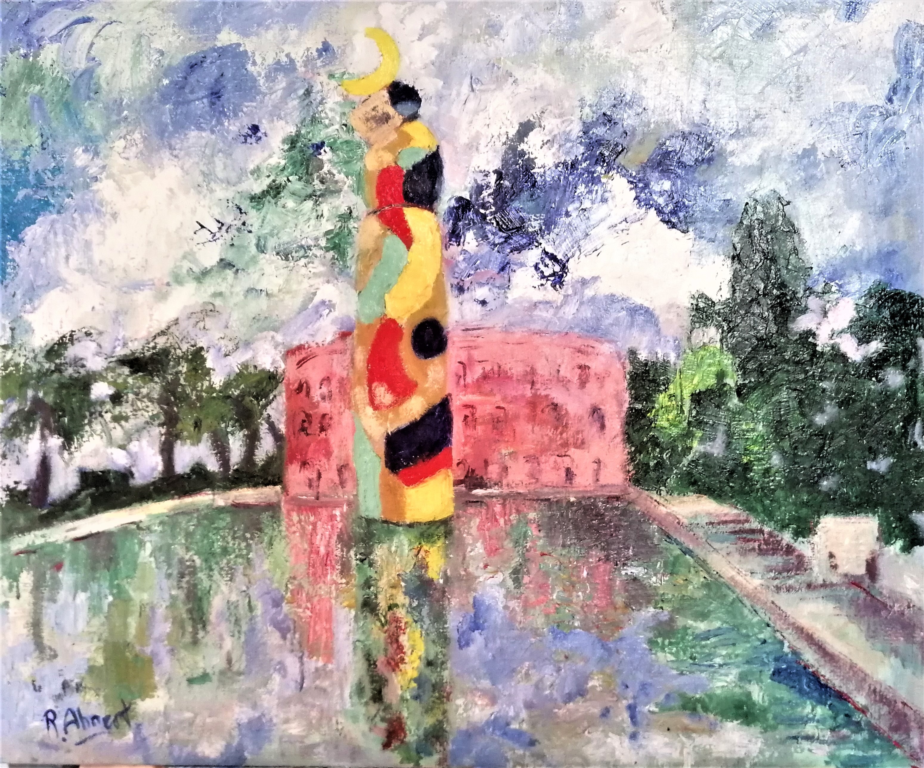 Rocio Ahnert, Woman and bird Rocio Ahnert, Woman and bird