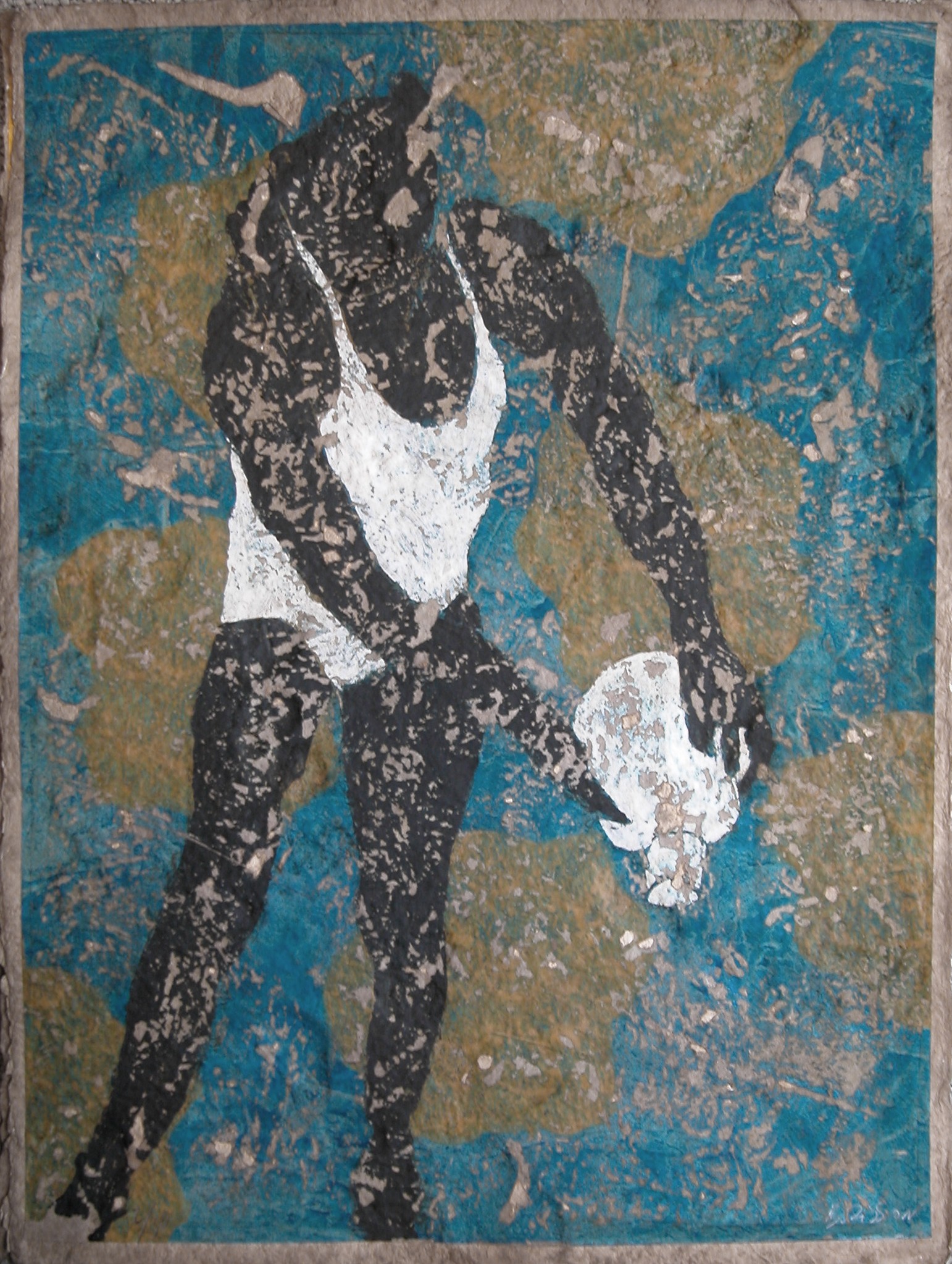 Pierre-Marie Brisson, Pierrette, gravure au carborundum Pierre-Marie Brisson, Pierrette, gravure au carborundum