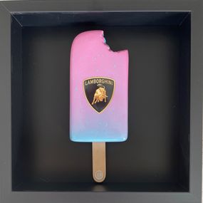 Sculpture, Lamborghini pink, Studio Snek