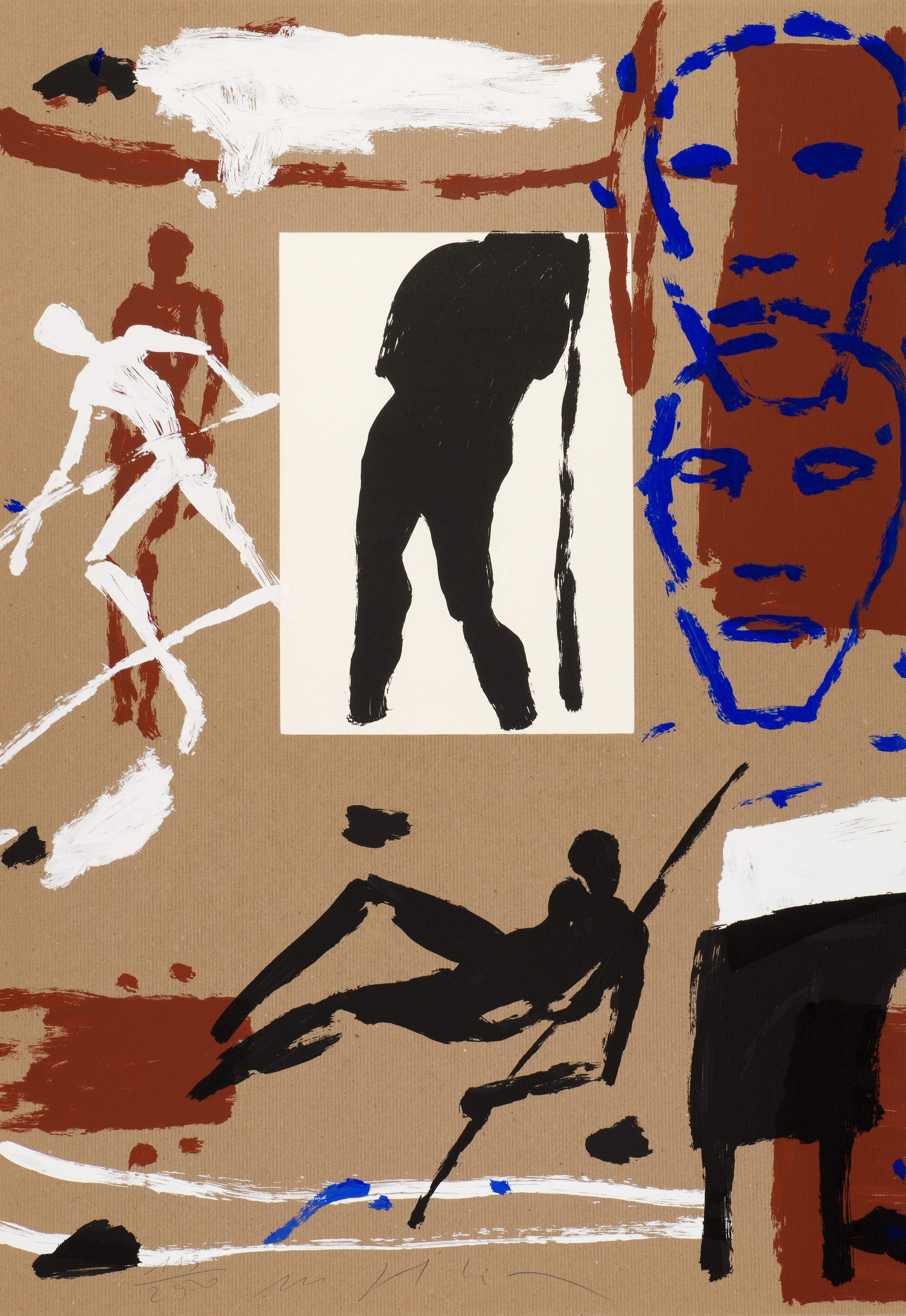 Mimmo Paladino, Composition pour les JO Mimmo Paladino, Composition pour les JO