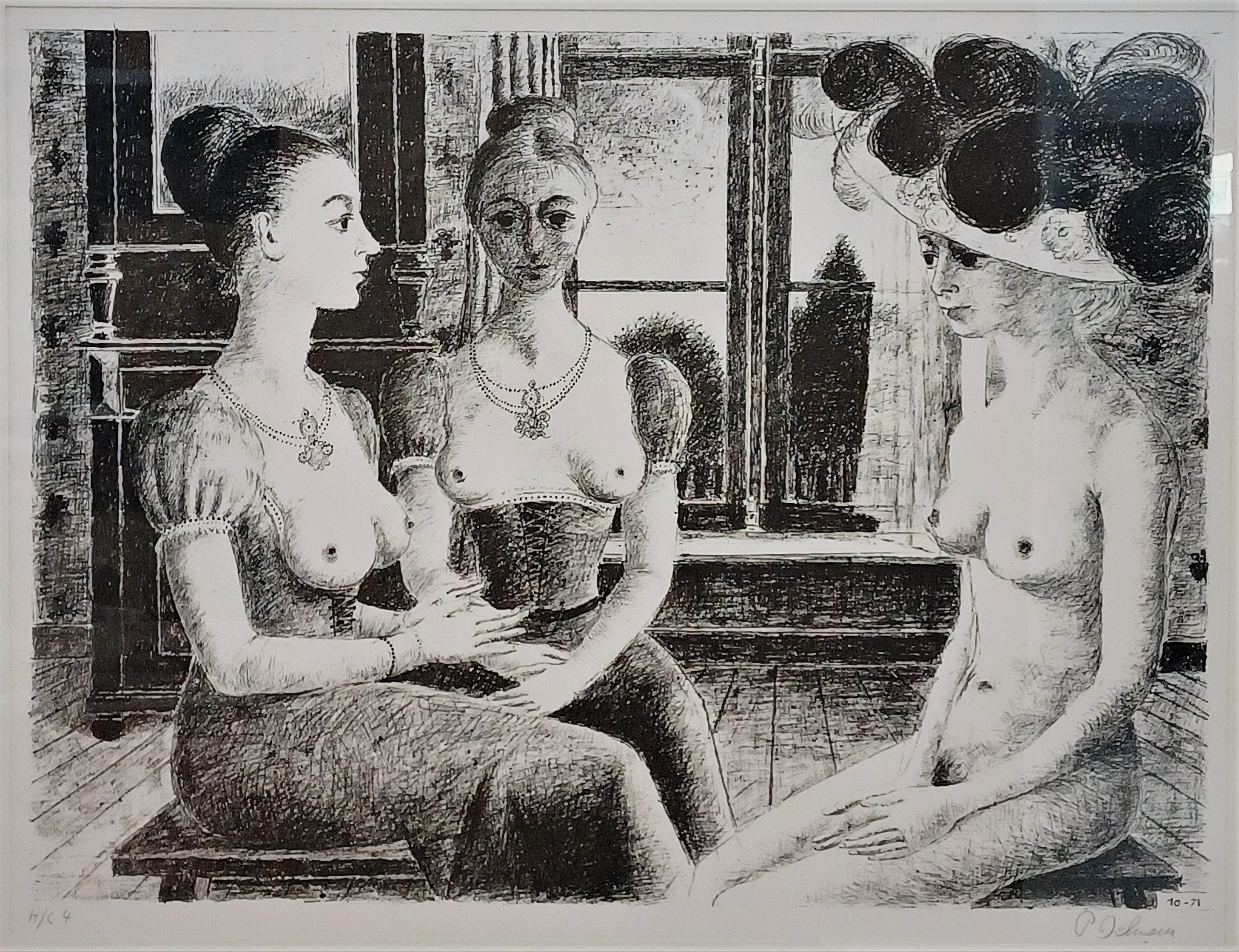 Paul Delvaux, La Fenetre Paul Delvaux, La Fenetre