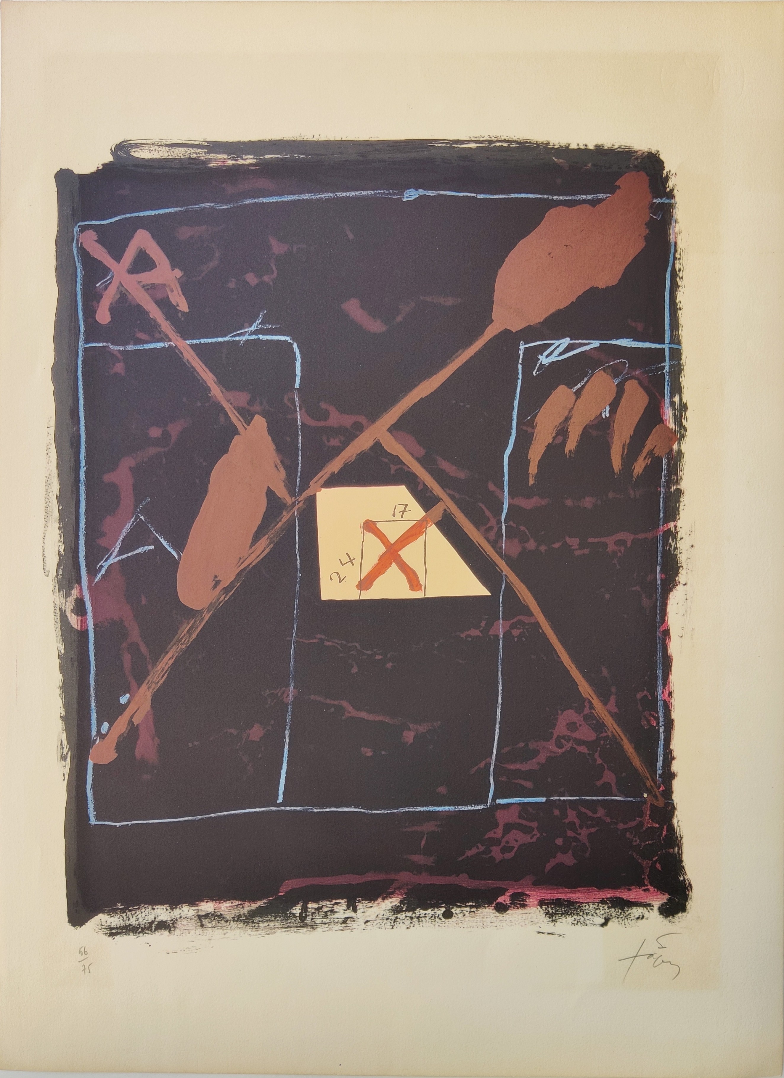 Antoni Tapies, 24 sur 17 Antoni Tapies, 24 sur 17