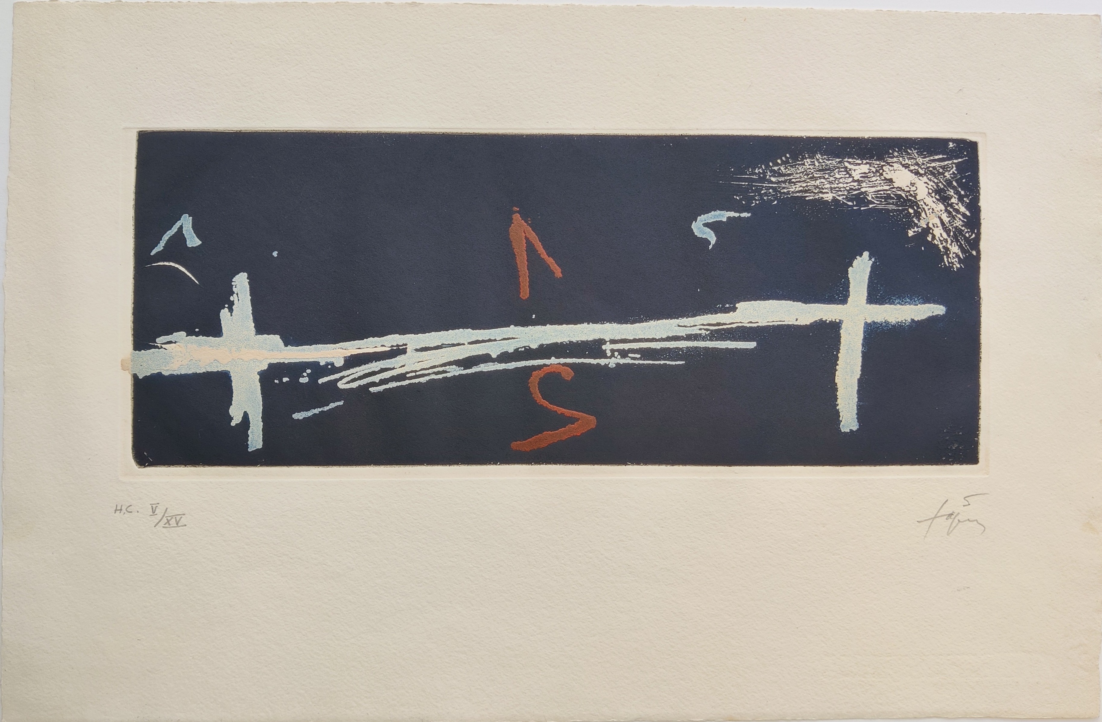 Antoni Tapies, Double croix Antoni Tapies, Double croix