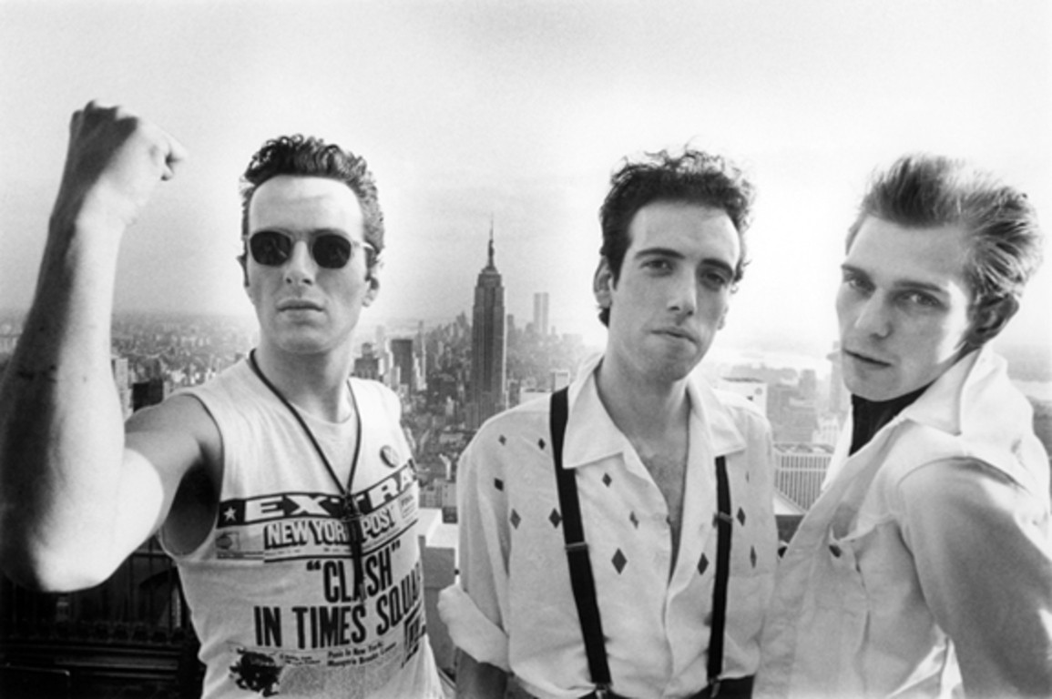 Bob Gruen, Clash, Top of the Rock, NYC 1981 Bob Gruen, Clash, Top of the Rock, NYC 1981