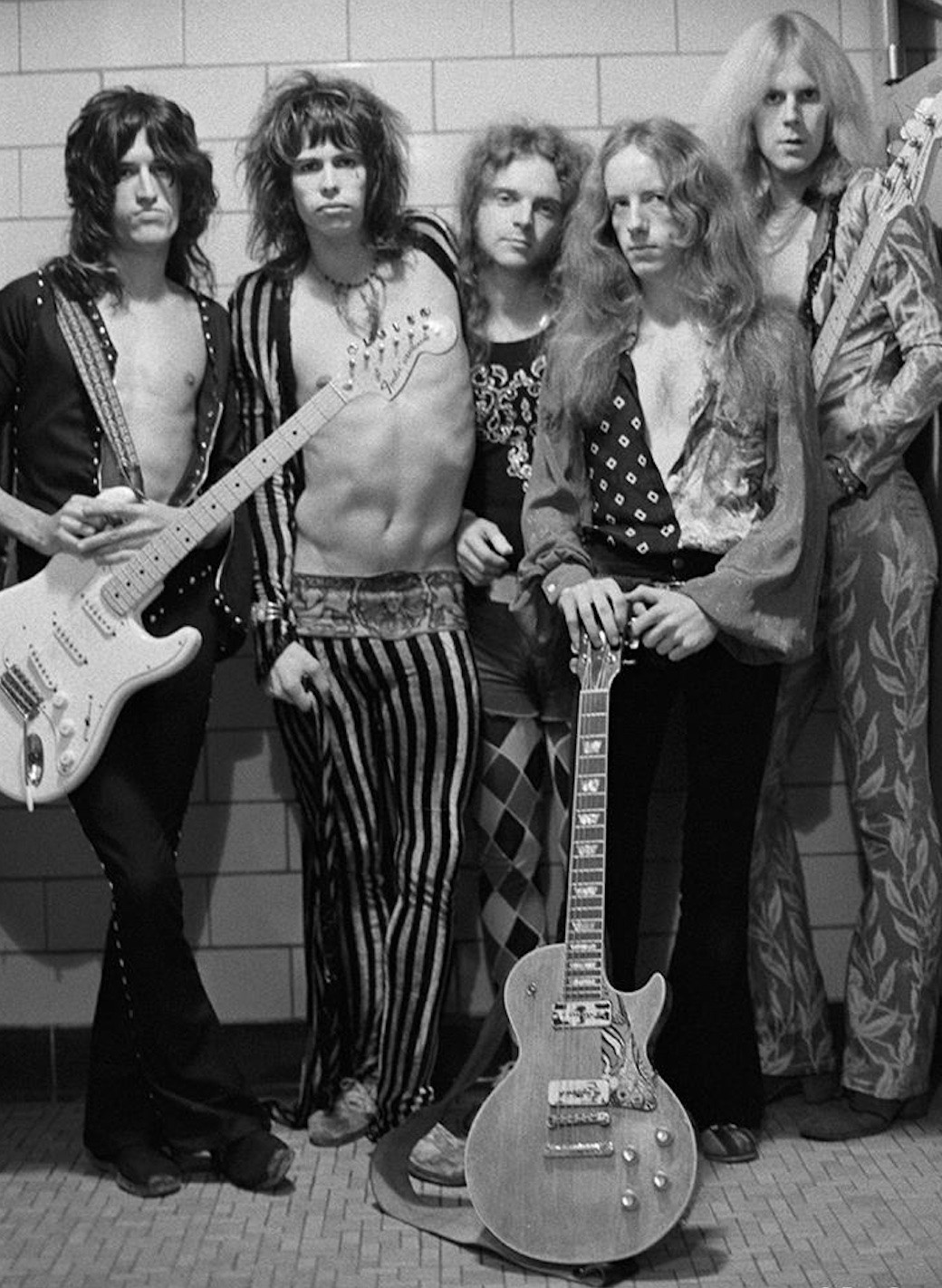 Bob Gruen, Aerosmith group shot, Boston, 1973 Bob Gruen, Aerosmith group shot, Boston, 1973