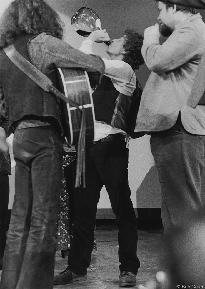 Bob Gruen, Bob Dylan, Drinking Wine, 1974 Bob Gruen, Bob Dylan, Drinking Wine, 1974