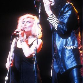 Fotografía, Debbie Harry and Joey Ramone, MSG, NYC 1987, Bob Gruen
