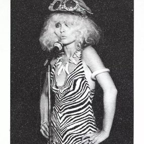 Drucke, Debbie Harry, Max's Kansas City, NYC 1976 (Diamond Dust), Bob Gruen