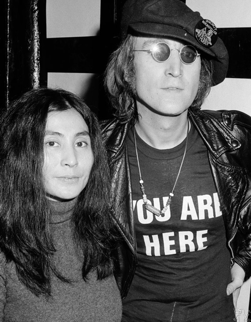 Bob Gruen, John Lennon and Yoko Ono, Apollo Theater, NYC 1971 Bob Gruen, John Lennon and Yoko Ono, Apollo Theater, NYC 1971