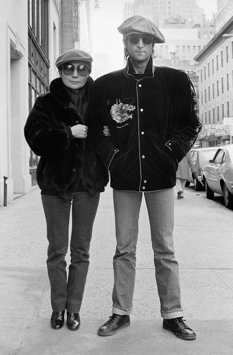 Bob Gruen, John Lennon and Yoko Ono on 44th Street, NYC 1980 Bob Gruen, John Lennon and Yoko Ono on 44th Street, NYC 1980