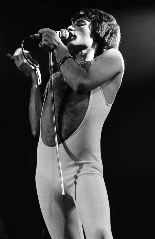 Bob Gruen, Freddie Mercury, NYC 1977 Bob Gruen, Freddie Mercury, NYC 1977