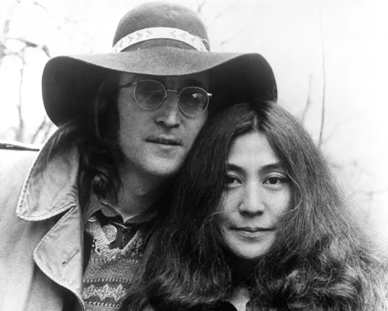 Bob Gruen, John Lennon and Yoko Ono, Central Park, NYC, 1973 Bob Gruen, John Lennon and Yoko Ono, Central Park, NYC, 1973