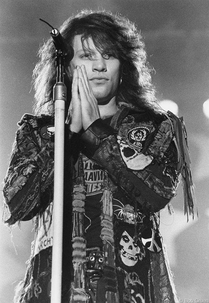 Bob Gruen, Jon Bon Jovi, Moscow 1989 Bob Gruen, Jon Bon Jovi, Moscow 1989