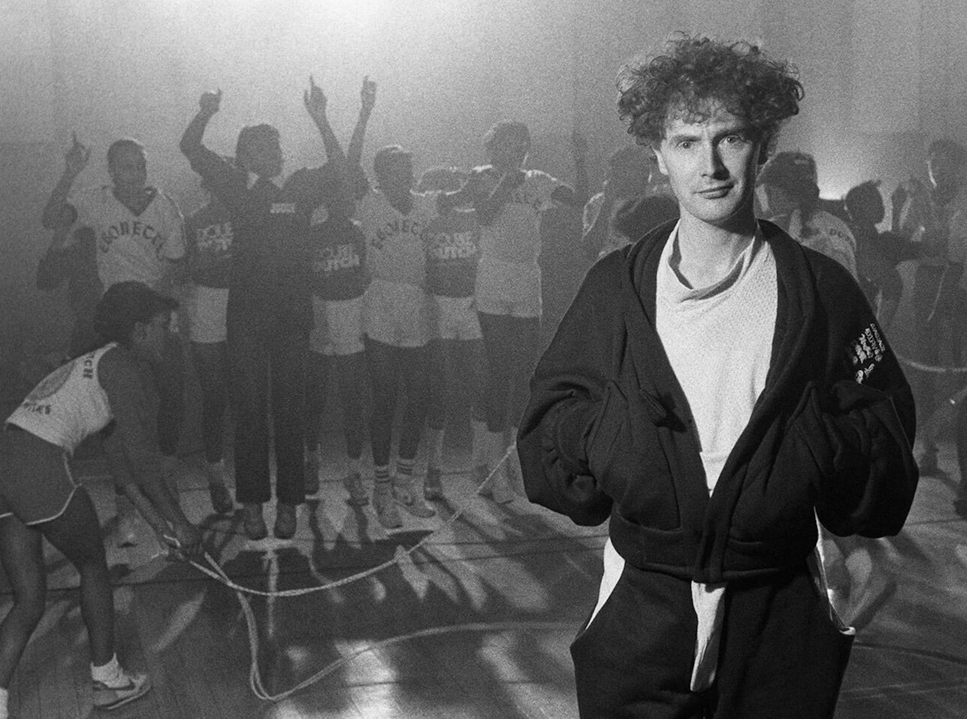 Bob Gruen, Malcolm McLaren and the Double Dutch Girls, NYC 1983 Bob Gruen, Malcolm McLaren and the Double Dutch Girls, NYC 1983