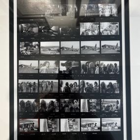Photography, Led Zeppelin Contact Sheet, NYC 1974, Bob Gruen