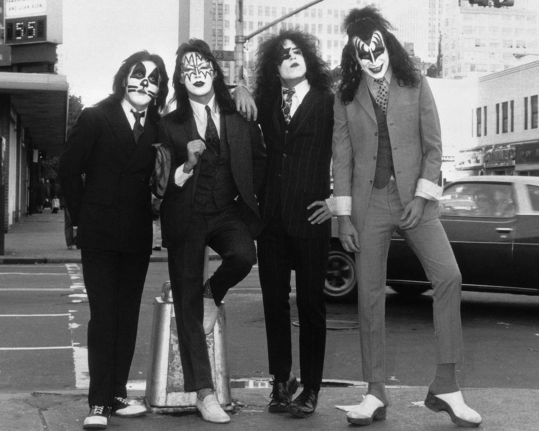 Bob Gruen, Kiss, NYC 1974 Bob Gruen, Kiss, NYC 1974