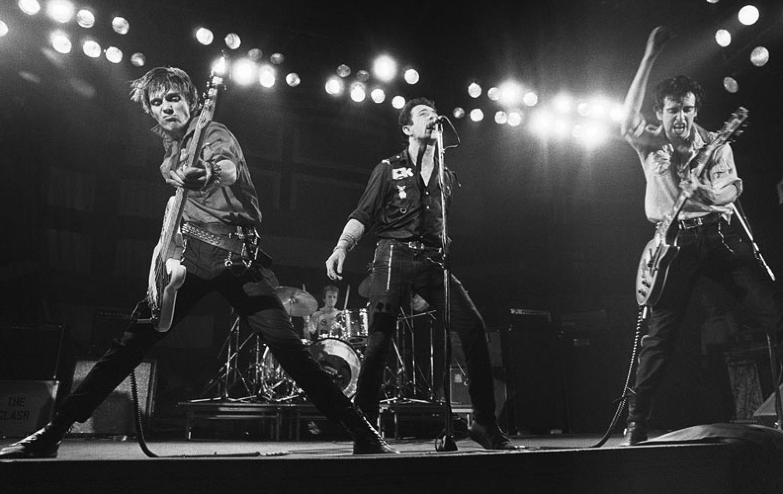 Bob Gruen, The Clash on Stage, Boston 1979 Bob Gruen, The Clash on Stage, Boston 1979