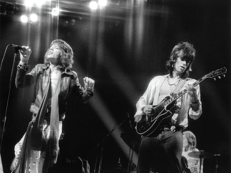 Bob Gruen, Mick Jagger and Keith Richards II, MSG, NYC 1972 Bob Gruen, Mick Jagger and Keith Richards II, MSG, NYC 1972