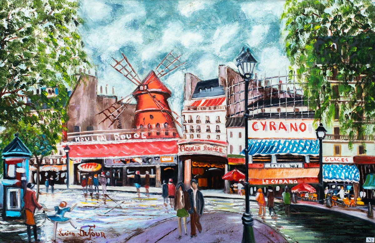 Lucien Dufour, Le Moulin Rouge - Paris et son architecture Lucien Dufour, Le Moulin Rouge - Paris et son architecture