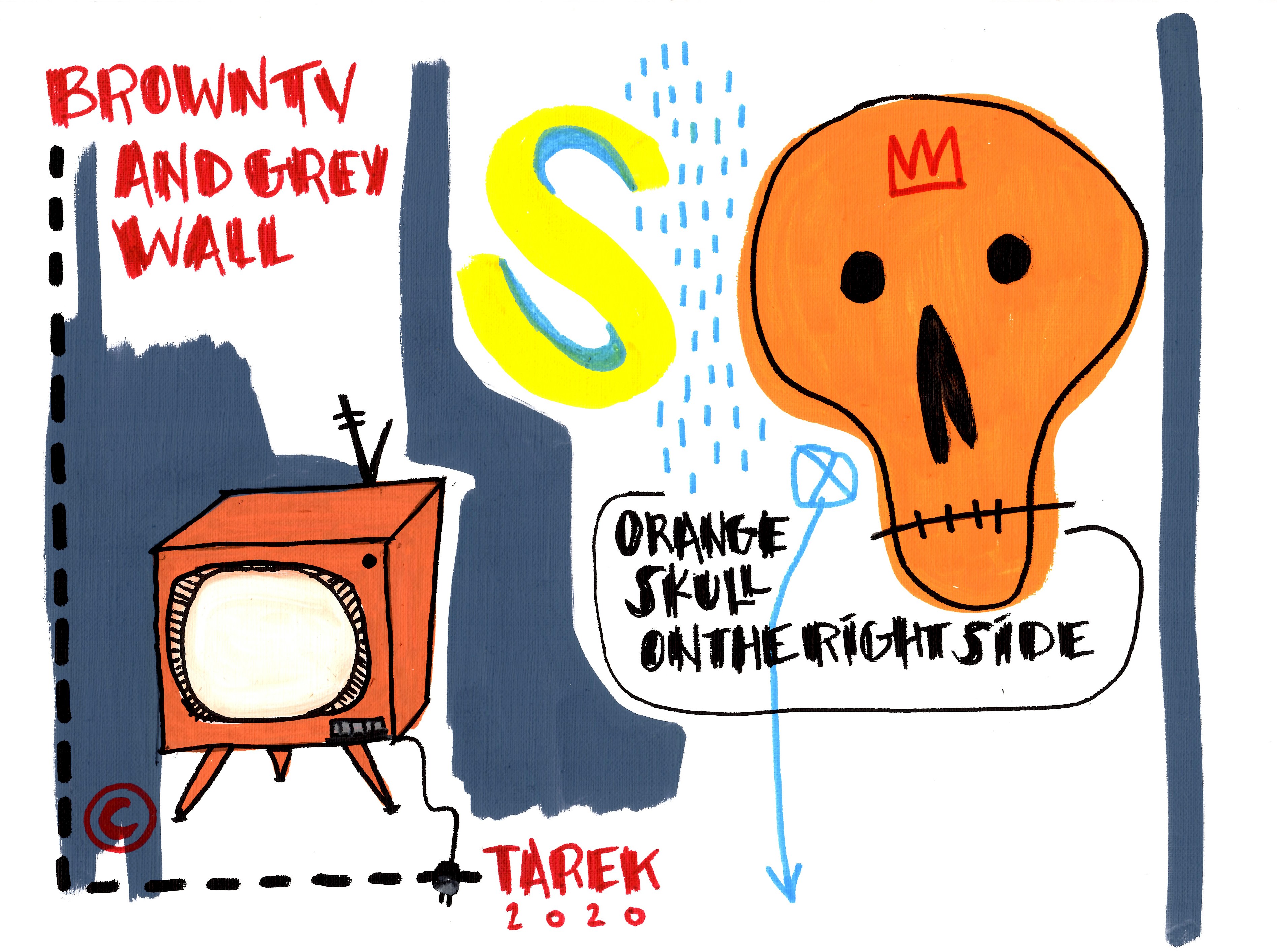 Tarek, Orange skull Tarek, Orange skull