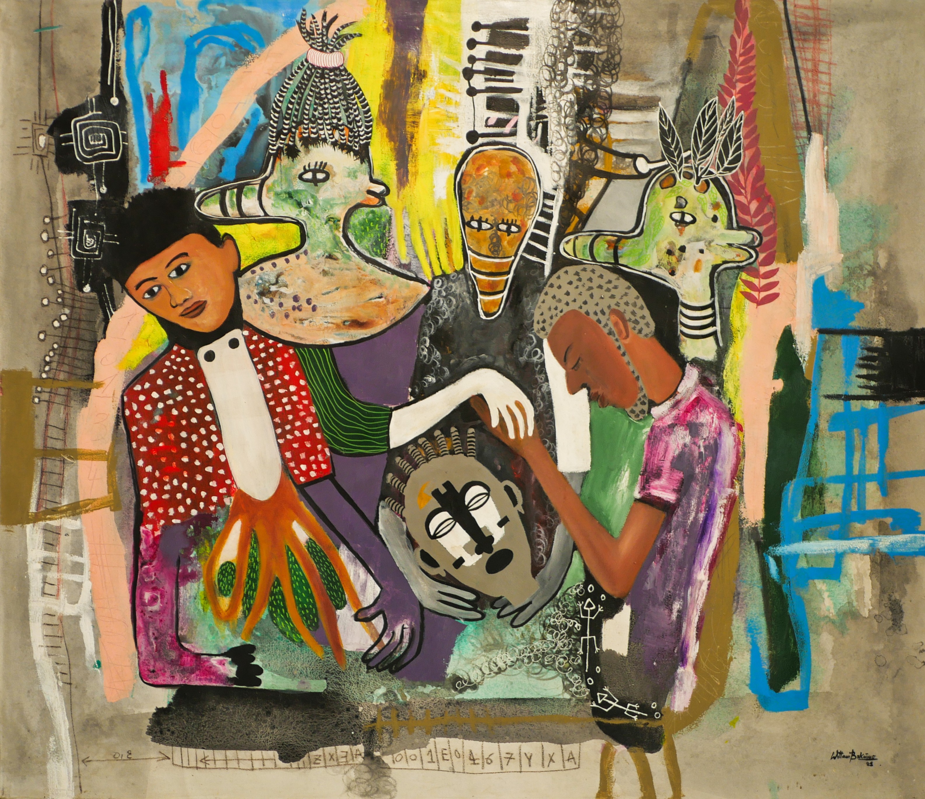 William Bakaïmo, Le baiser William Bakaïmo, Le baiser