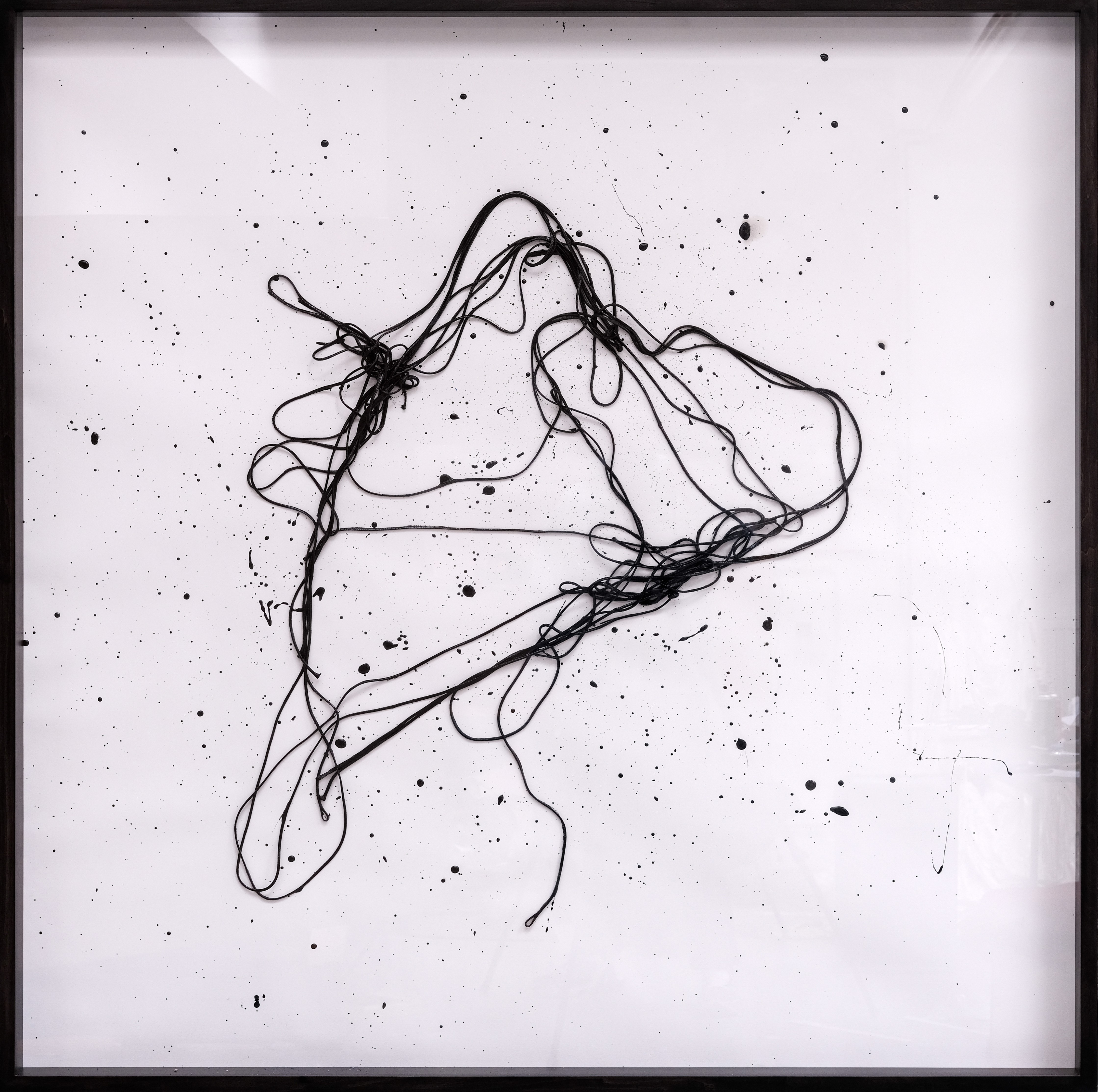 Clemens Wolf, Black and White III, Line Drawing. Abstract Works on Paper Clemens Wolf, Black and White III, Line Drawing. Abstract Works on Paper