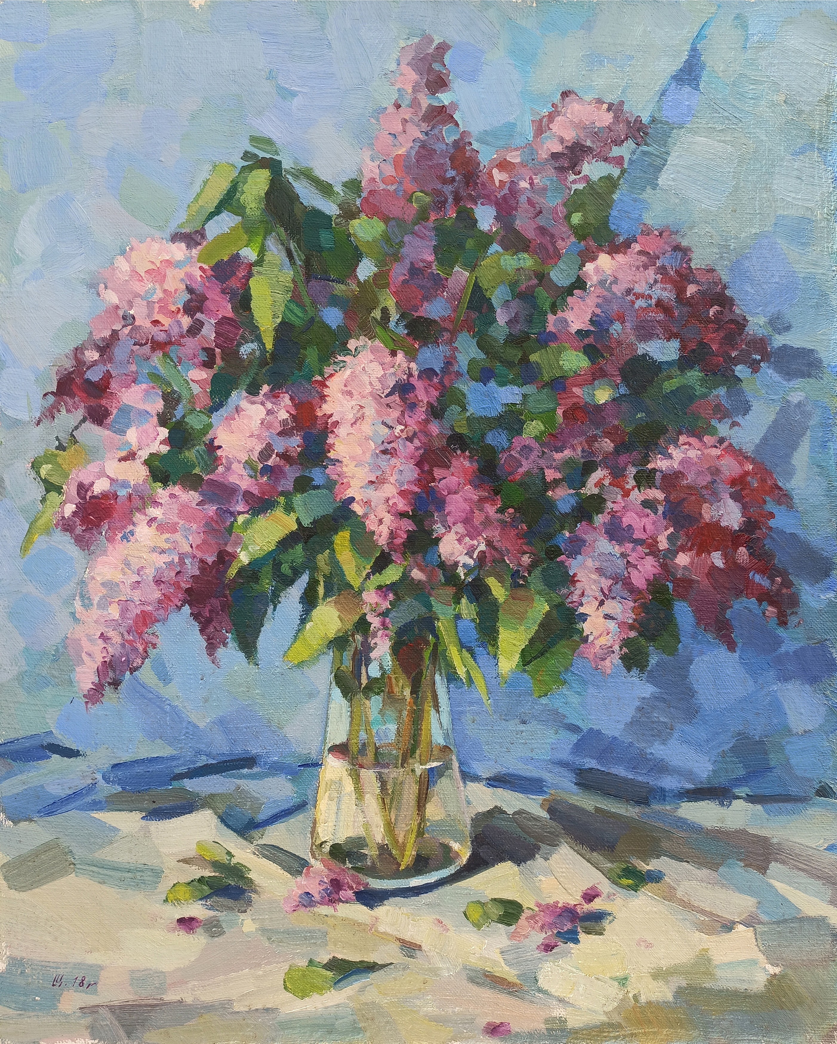 Narek Qochunc, Still life - Lilacs Narek Qochunc, Still life - Lilacs