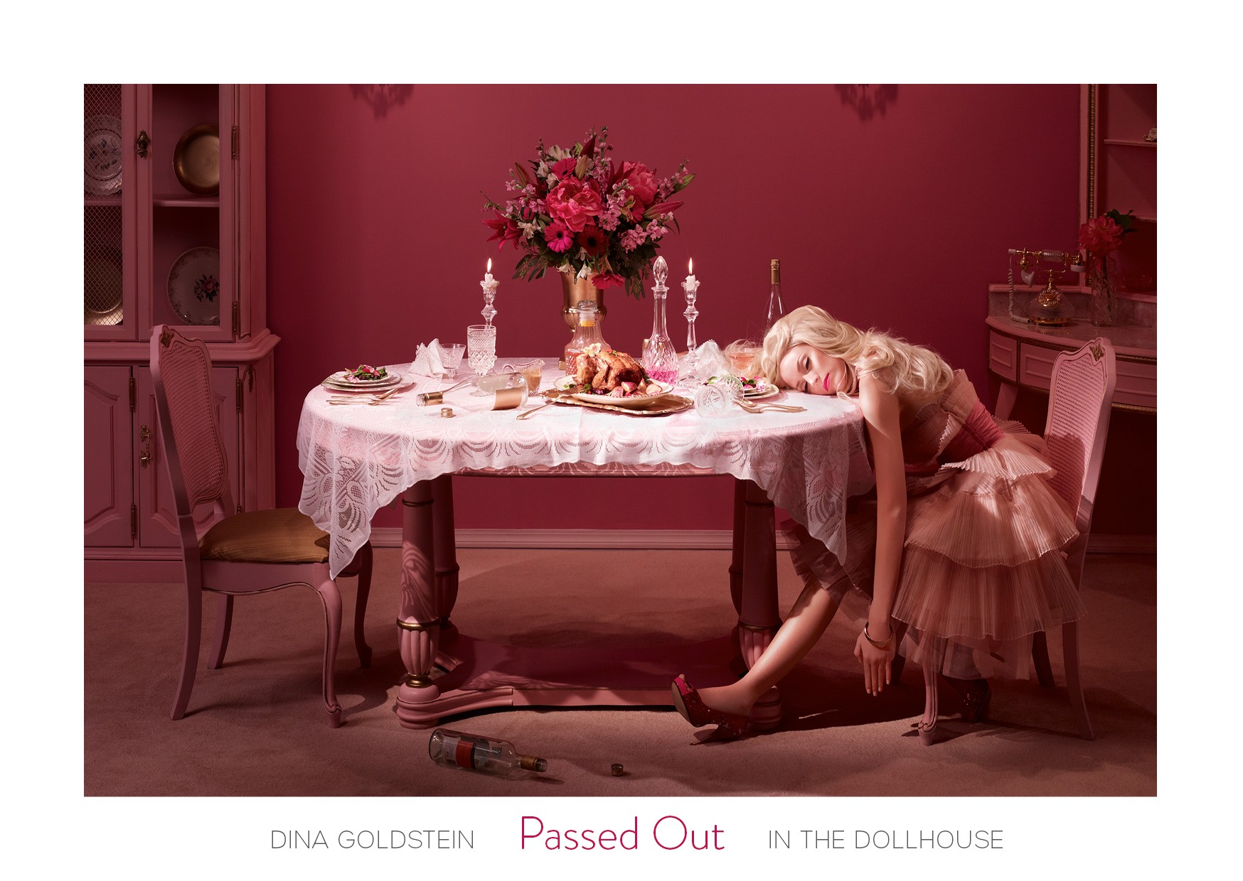 Dina Goldstein, Passed Out - Collector's card Dina Goldstein, Passed Out - Collector's card