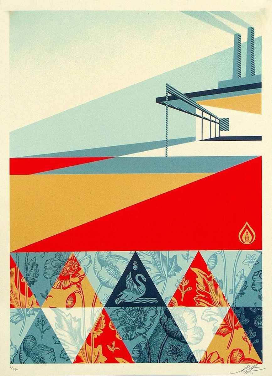 Shepard Fairey (Obey), Pattern of denial Shepard Fairey (Obey), Pattern of denial