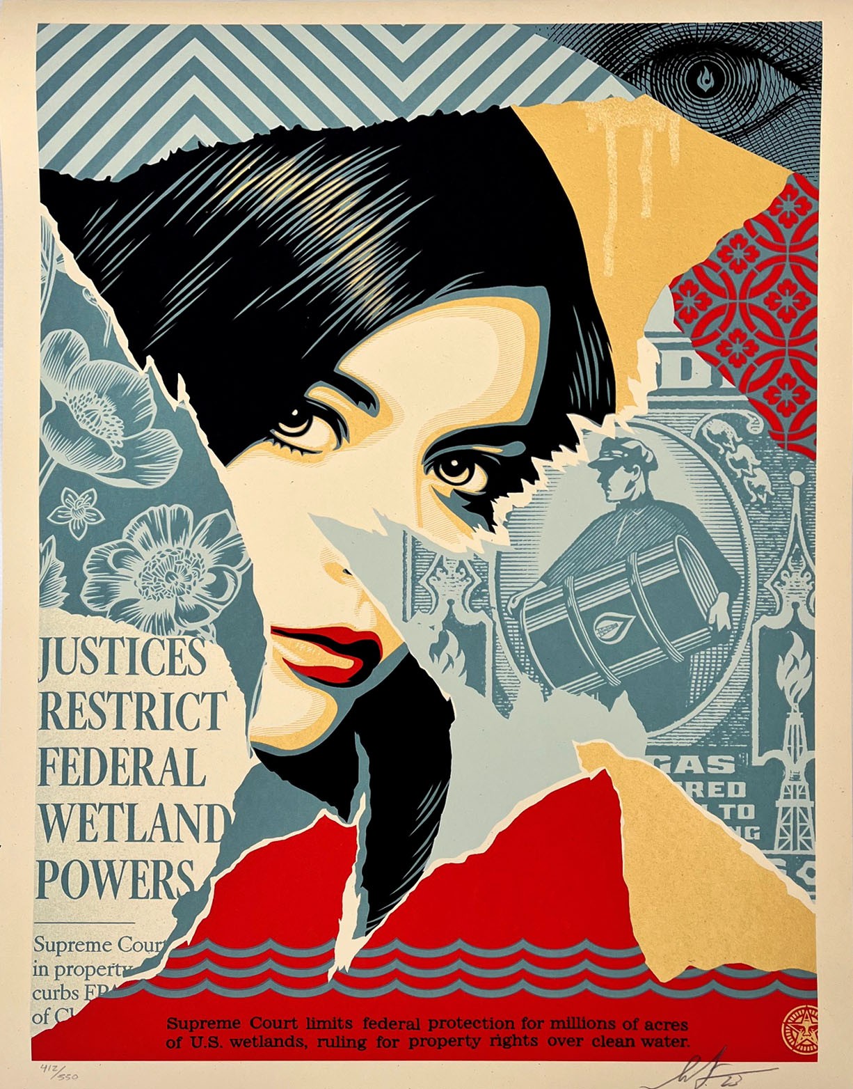 Shepard Fairey (Obey), Wetland powers Shepard Fairey (Obey), Wetland powers