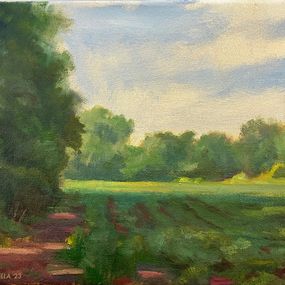 Painting, July field North, Peter Carella