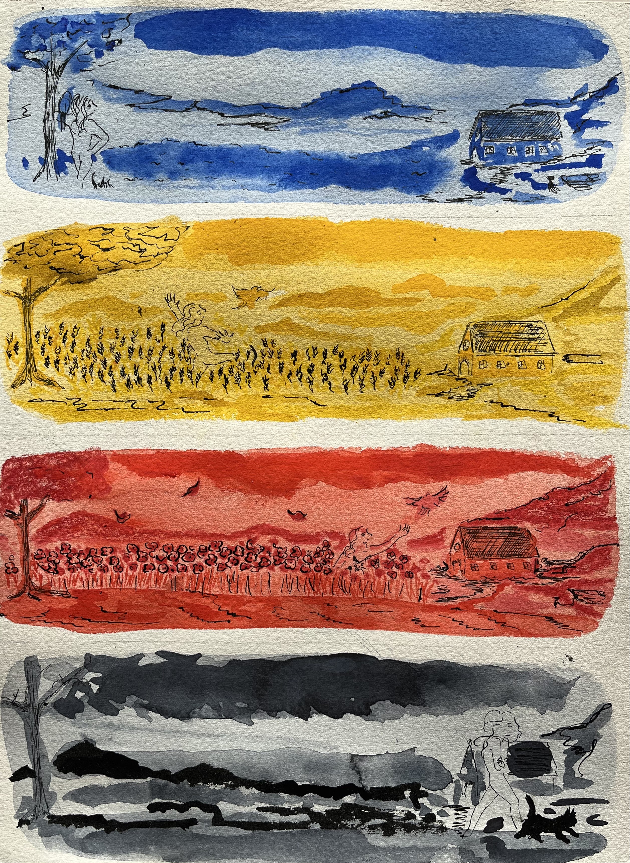 Gabrielle Rul, Colors, Time, seasons Gabrielle Rul, Colors, Time, seasons
