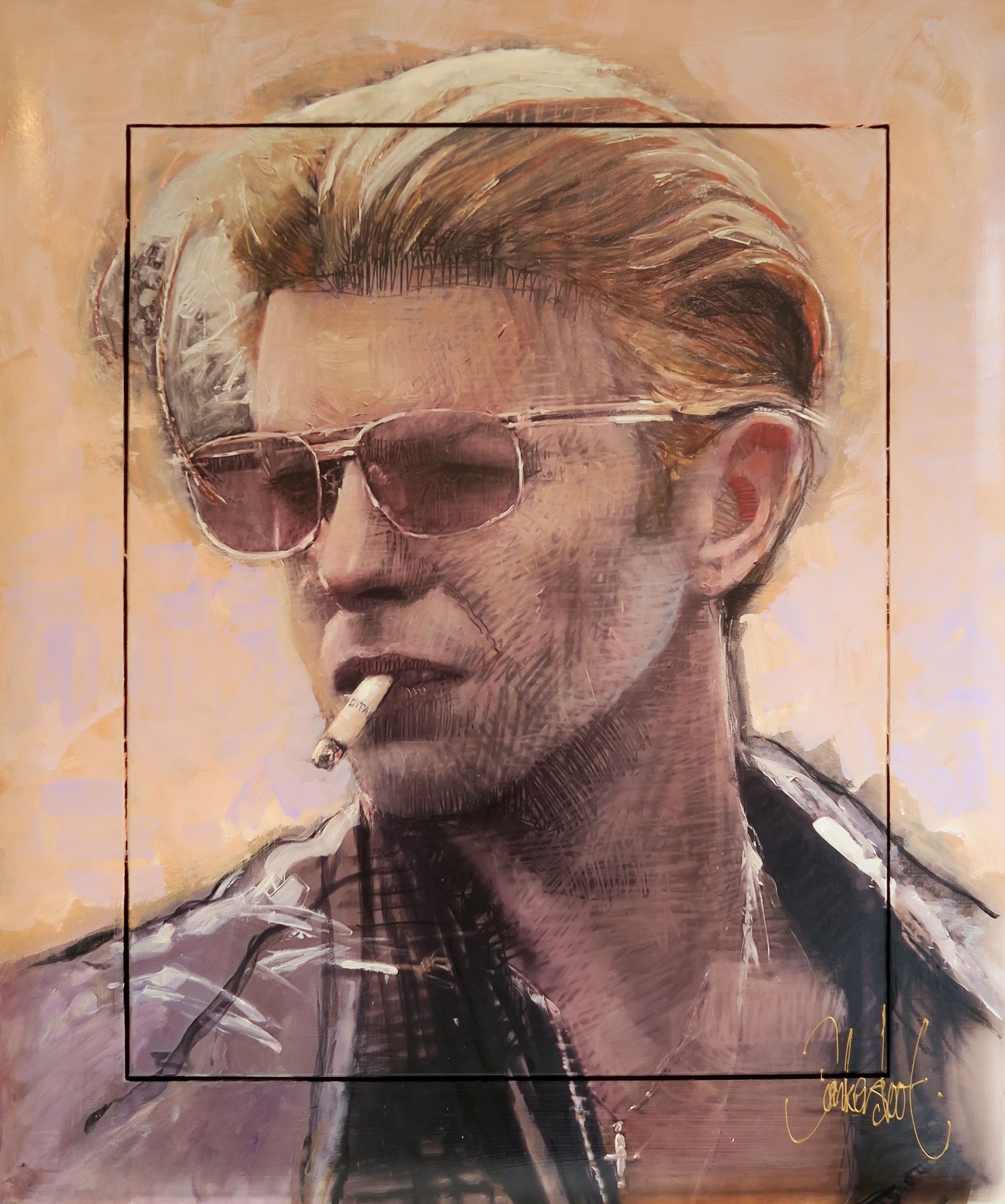 David Bowie - 15 artworks - painting
