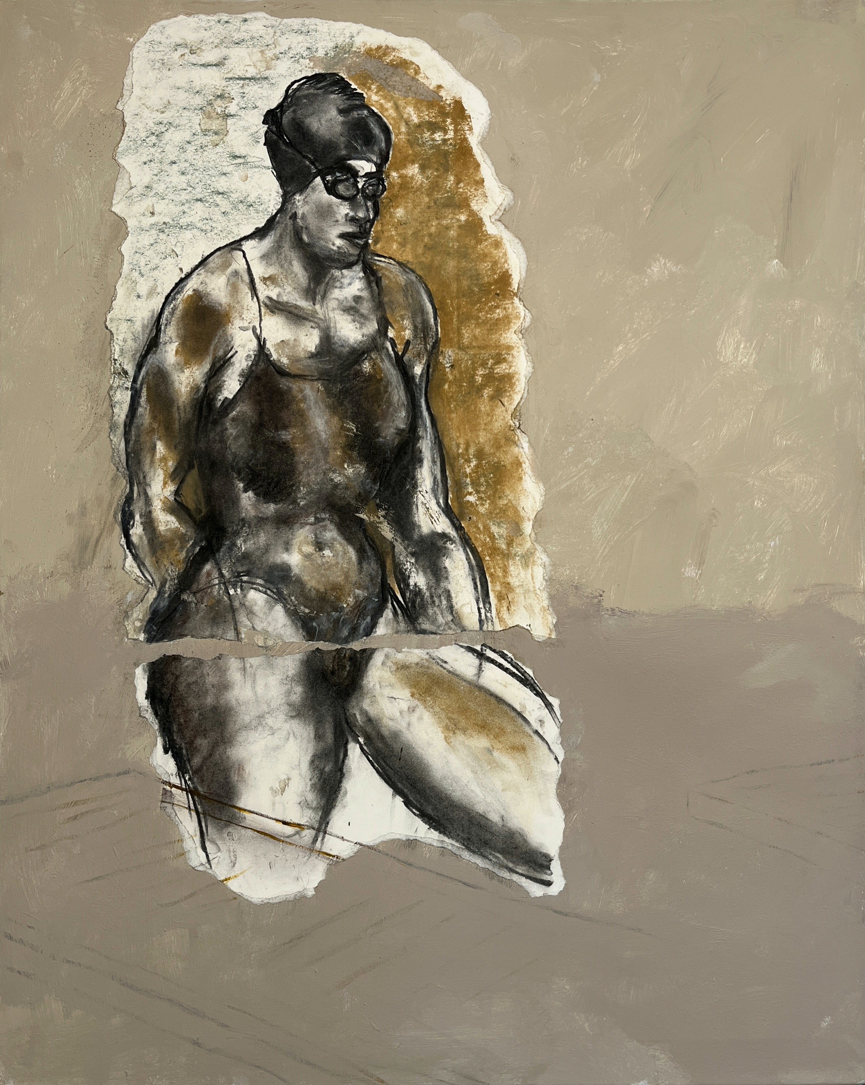 Leonard Gabriel, Ochre swimmer Leonard Gabriel, Ochre swimmer