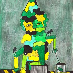Fine Art Drawings, Pupets, Shota Imerlishvili