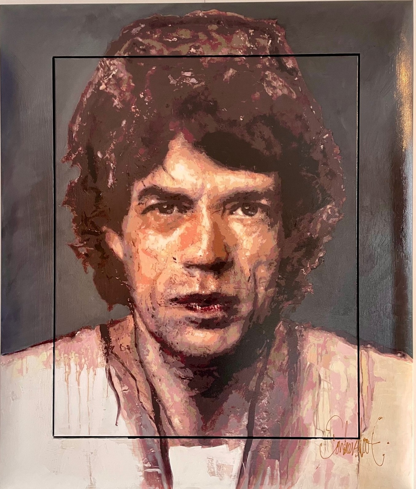 Peter Donkersloot, Mick Jagger Peter Donkersloot, Mick Jagger