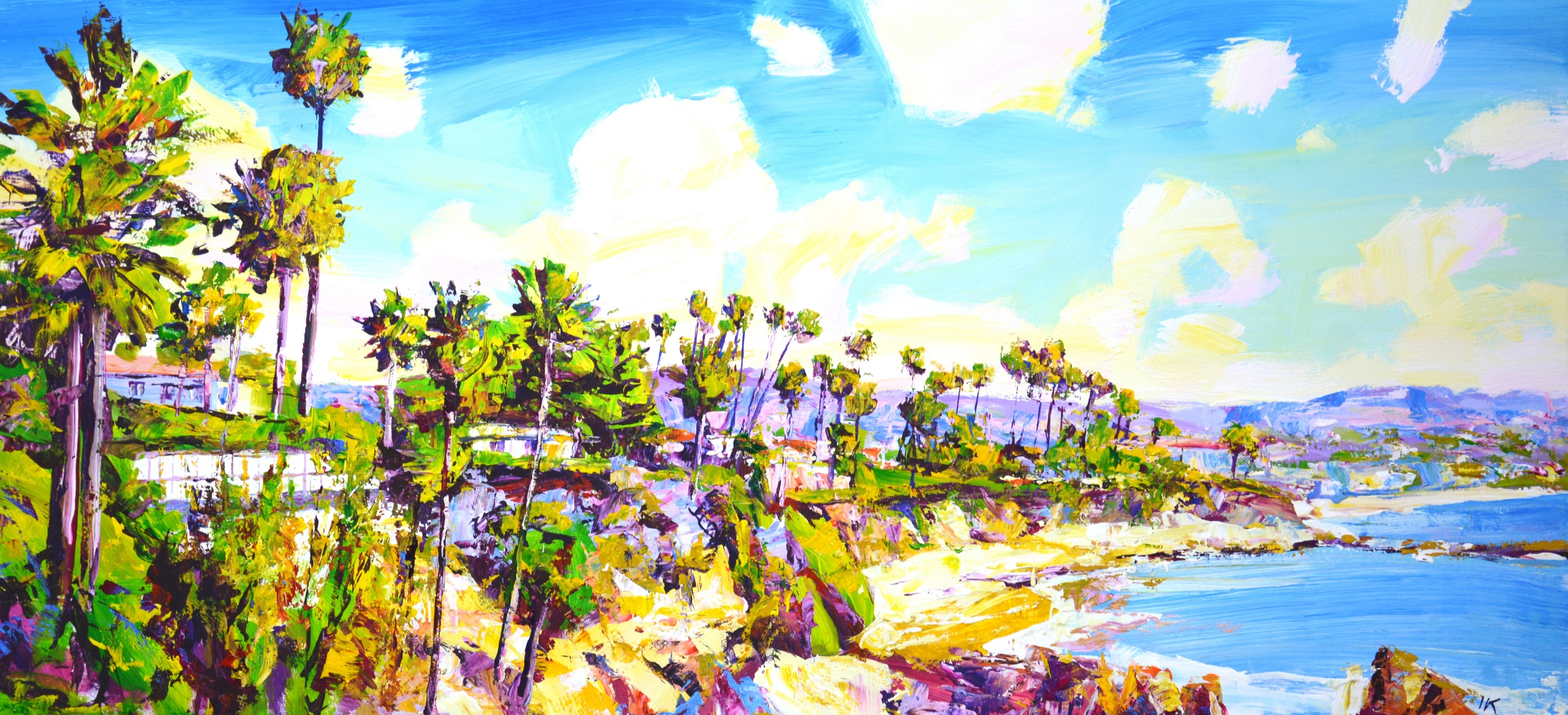 Iryna Kastsova, California. Palm trees. Beach. Iryna Kastsova, California. Palm trees. Beach.