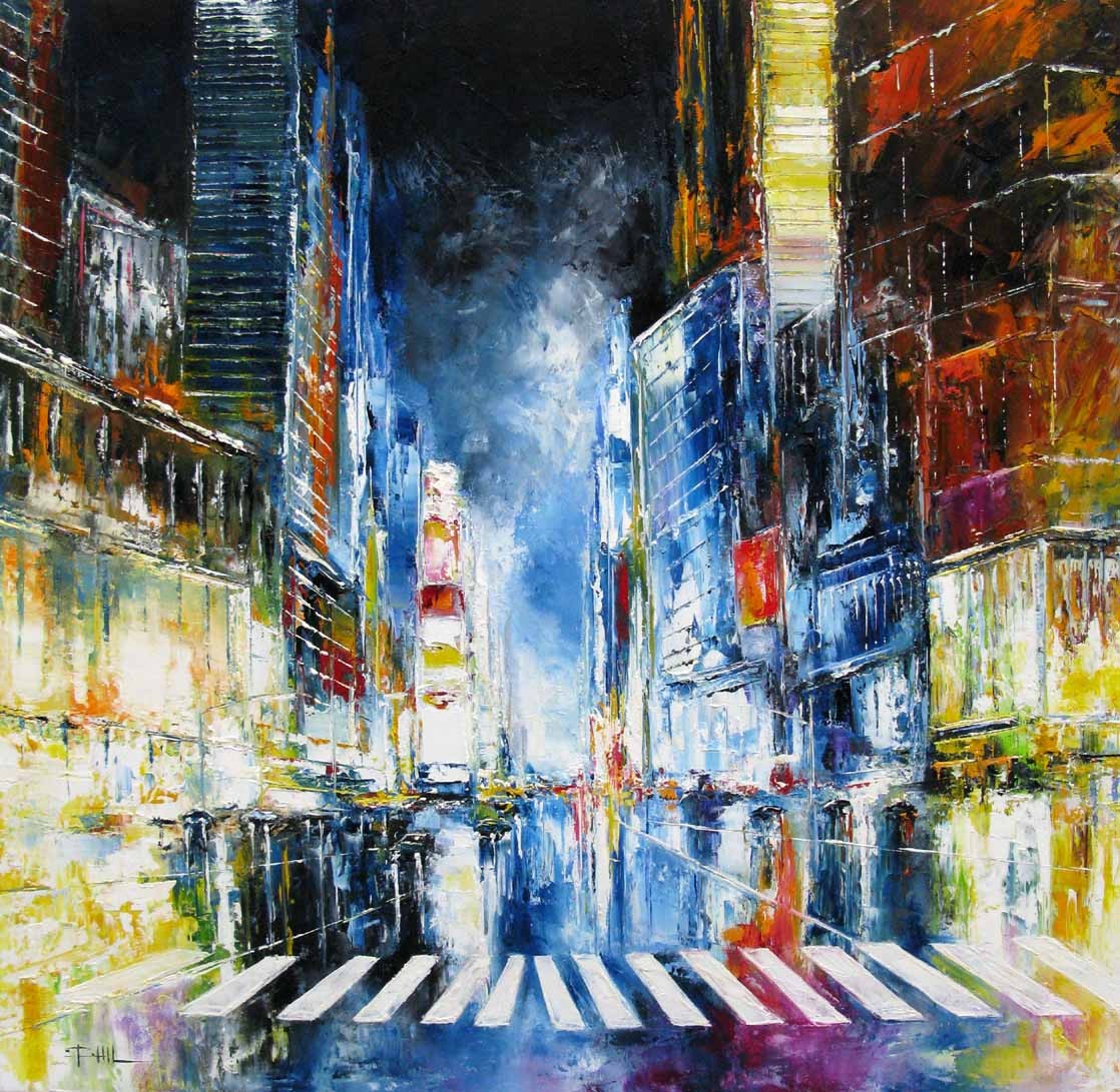 Phil, Nuit sur Time Square NY Phil, Nuit sur Time Square NY